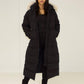 Langer Winterparka mit Fellkapuze - NAHA