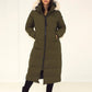 Langer Winterparka mit Fellkapuze - NAHA
