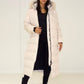 Langer Winterparka mit Fellkapuze - NAHA