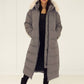 Langer Winterparka mit Fellkapuze - NAHA