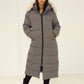 Langer Winterparka mit Fellkapuze - NAHA
