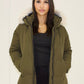 Langer Winterparka mit Fellkapuze - NAHA