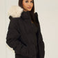 Langer Winterparka mit Fellkapuze - NAHA