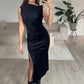 Langes Ärmelloses Kleid - NAHA