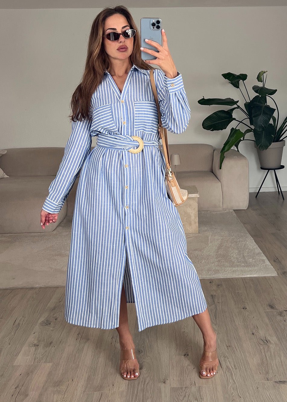 Langes Hemdkleid - NAHA