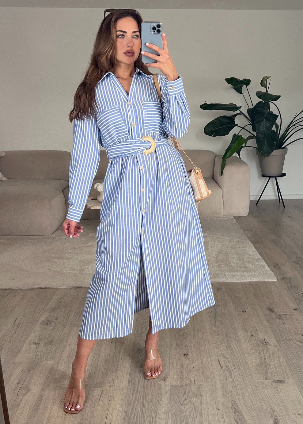 Langes Hemdkleid - NAHA