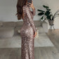 Langes Paillettenkleid - NAHA