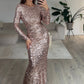 Langes Paillettenkleid - NAHA
