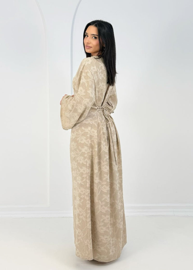 Maxikleid mit Bindeband - NAHA