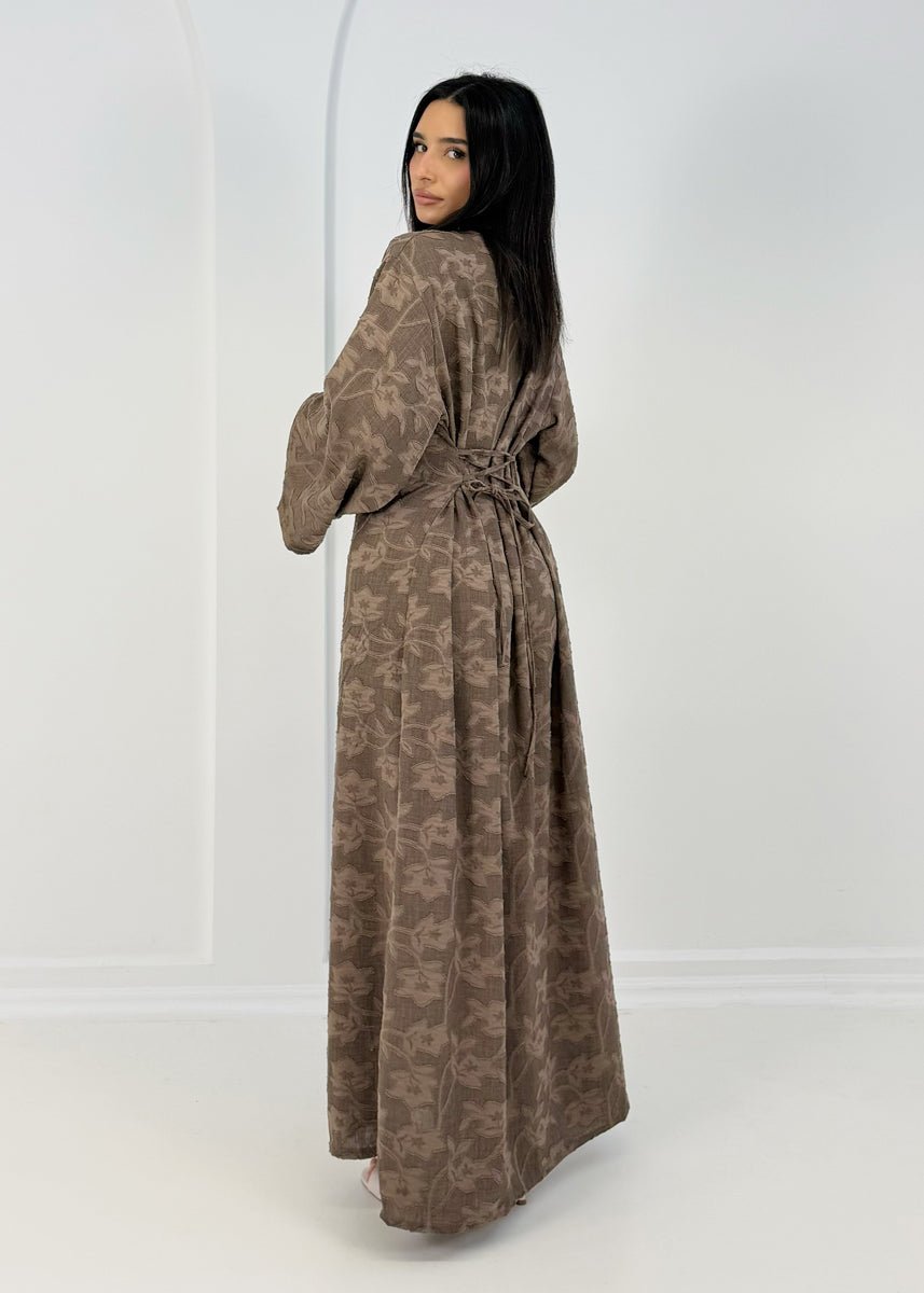 Maxikleid mit Bindeband - NAHA