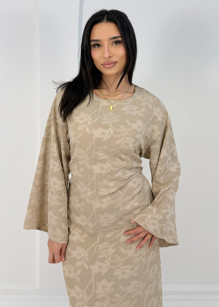 Maxikleid mit Bindeband - NAHA