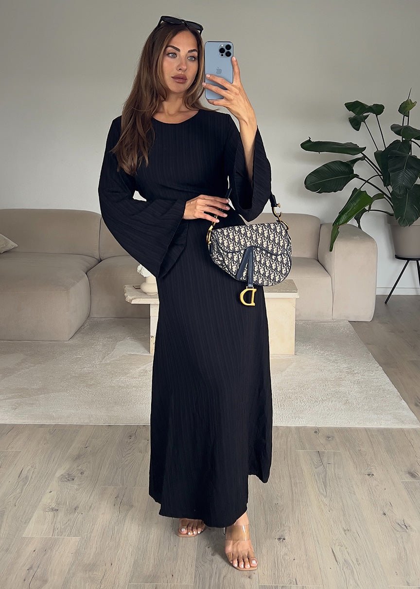 Maxikleid mit Taillenbindung - NAHA