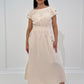 Maxikleid mit Taillenbund - NAHA