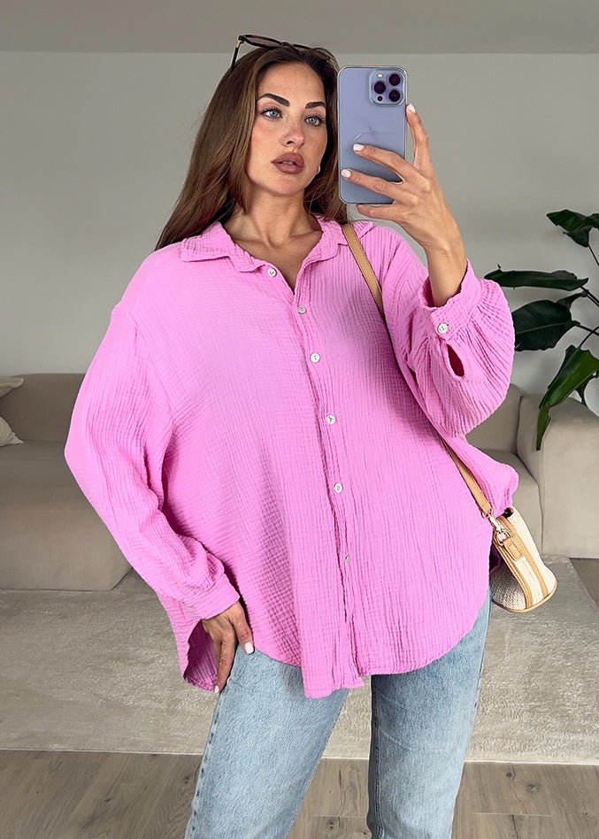 Musselin-Bluse - NAHA