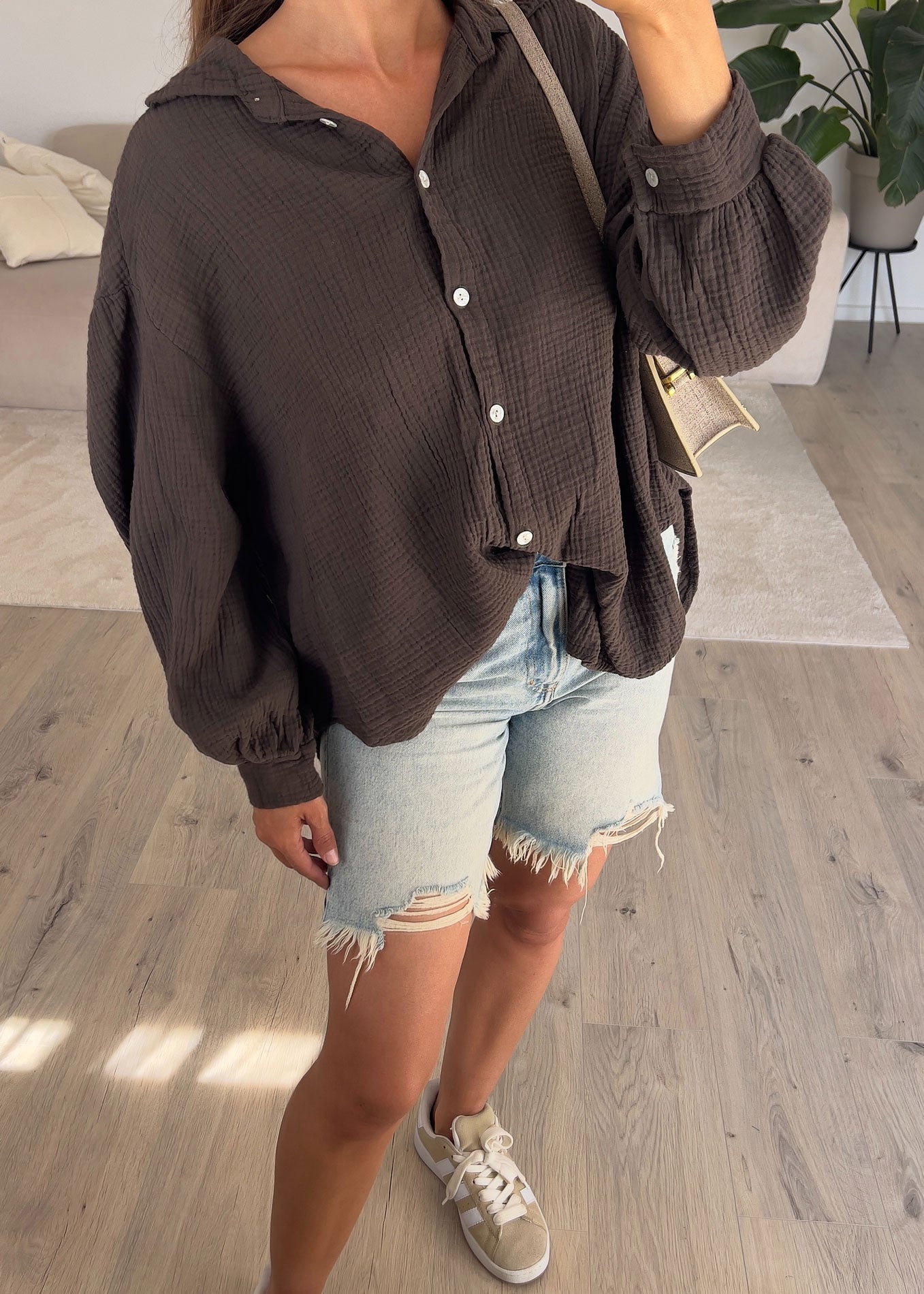 Musselin-Bluse - NAHA