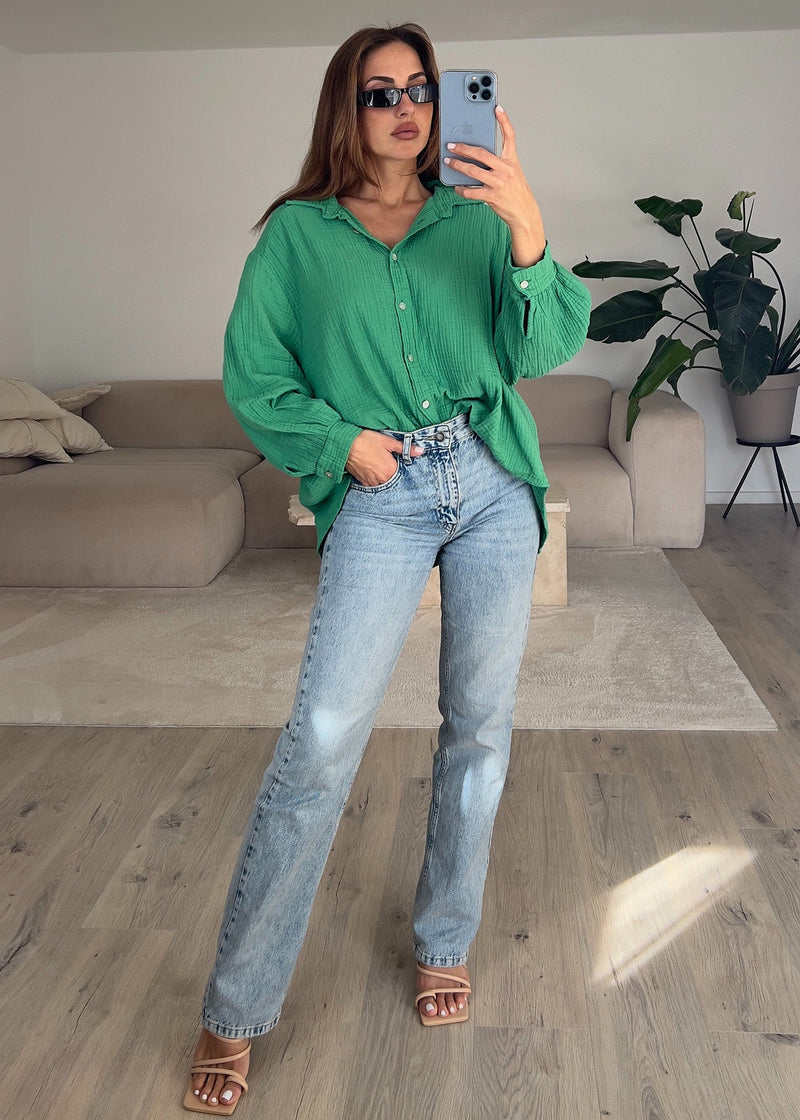 Musselin-Bluse - NAHA