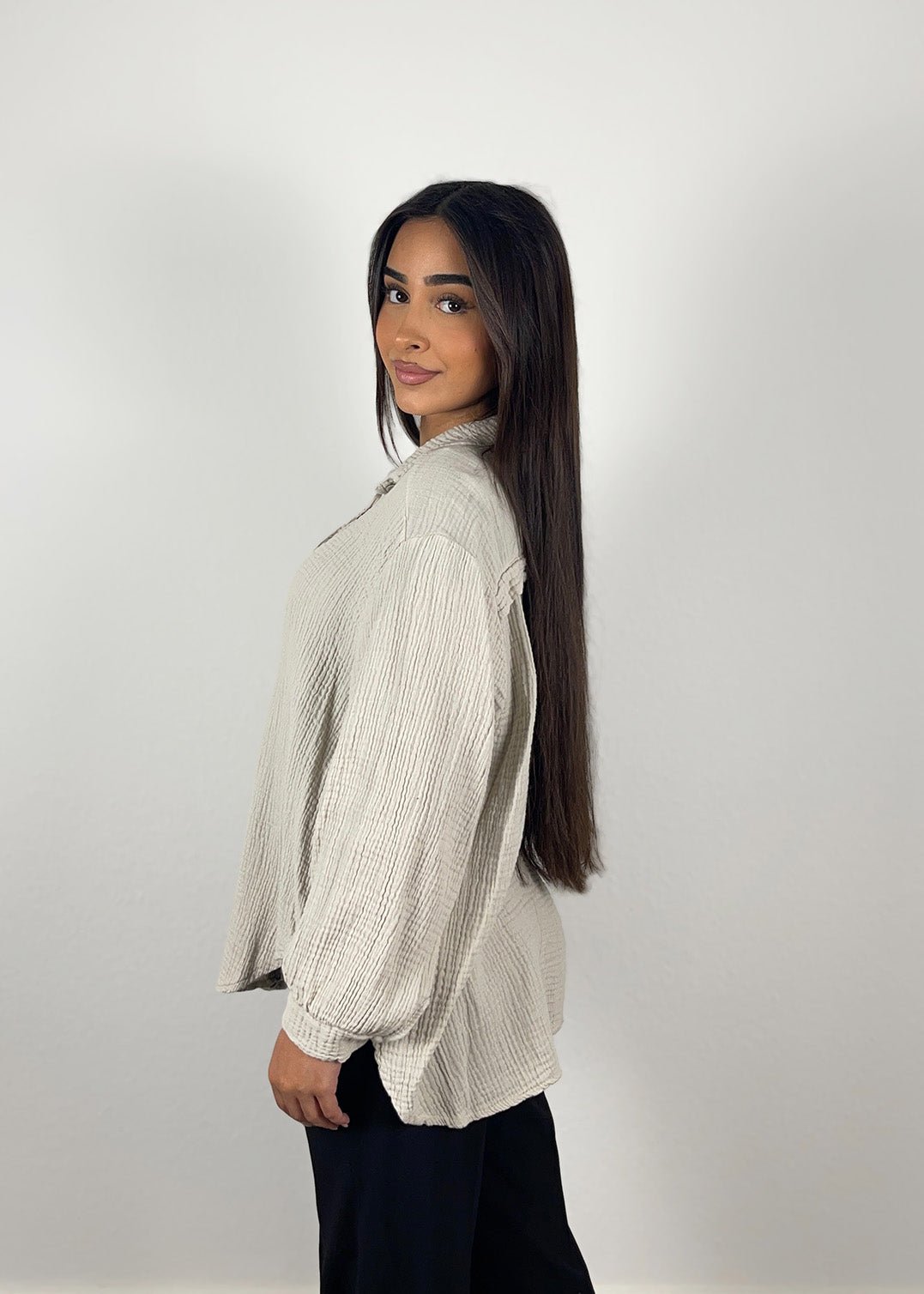Musselin-Bluse - NAHA
