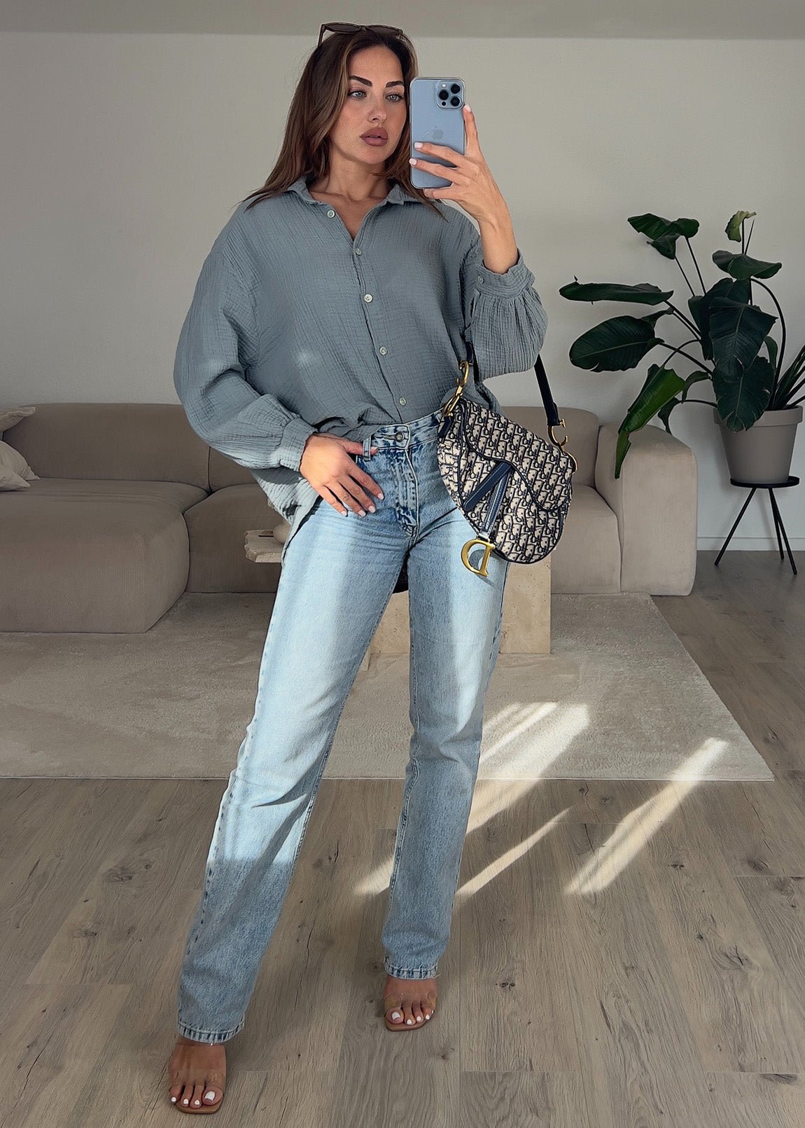 Musselin-Bluse - NAHA