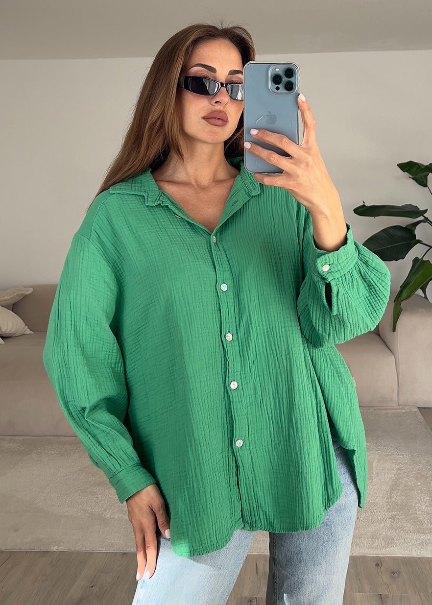 Musselin-Bluse - NAHA