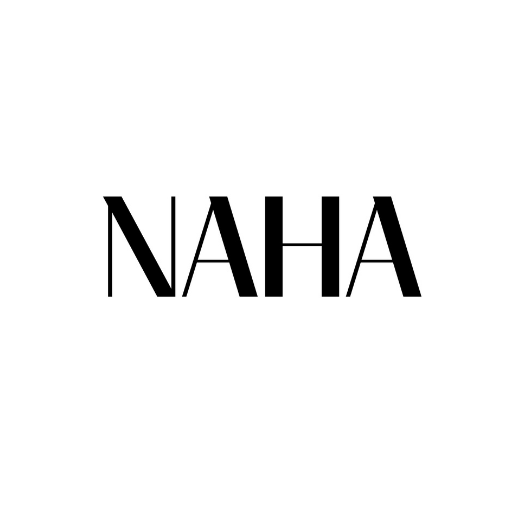 NAHA Logo – minimalistisches Markenzeichen für Damenmode.
