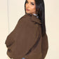 Oversize Jacke mit Reißverschluss - NAHA