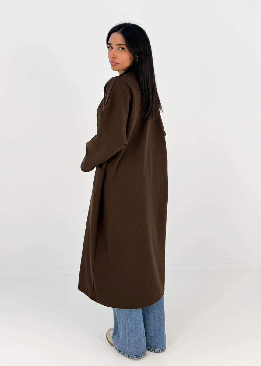Oversize Mantel mit weitem Schnitt
