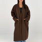 Oversize Mantel mit weitem Schnitt