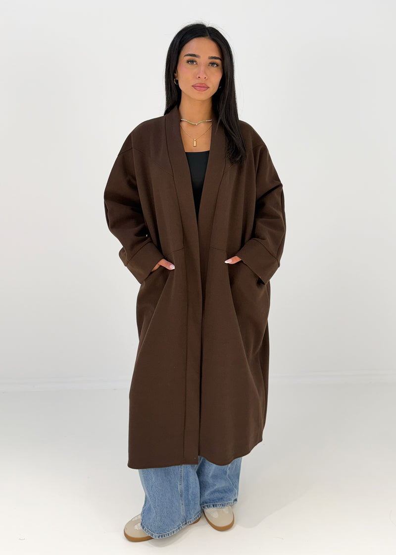 Oversize Mantel mit weitem Schnitt