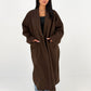 Oversize Mantel mit weitem Schnitt