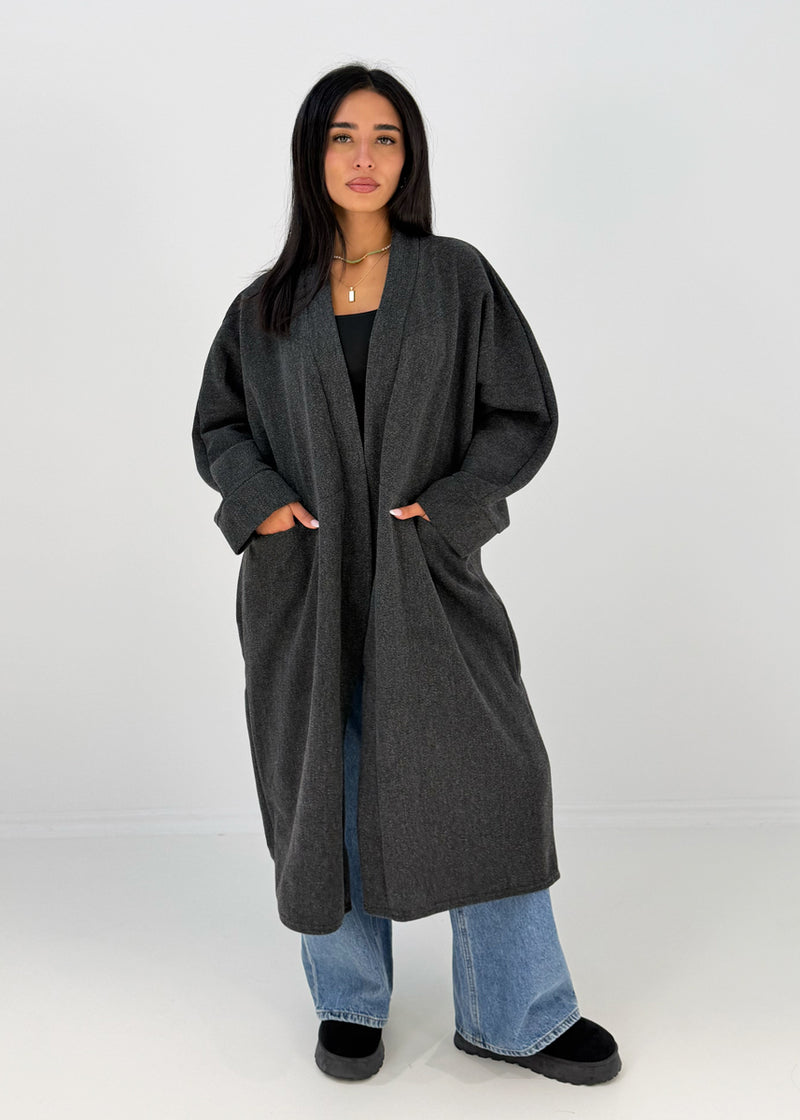 Oversize Mantel mit weitem Schnitt