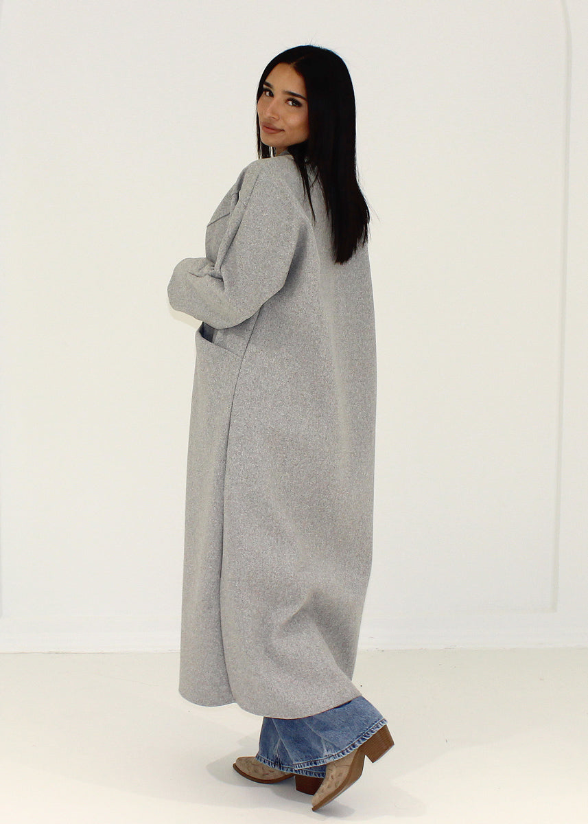 Oversize Mantel mit weitem Schnitt