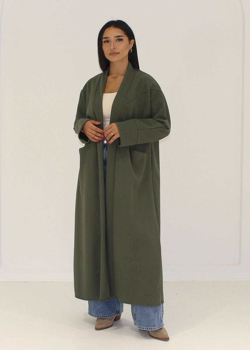 Oversize Mantel mit weitem Schnitt - NAHA