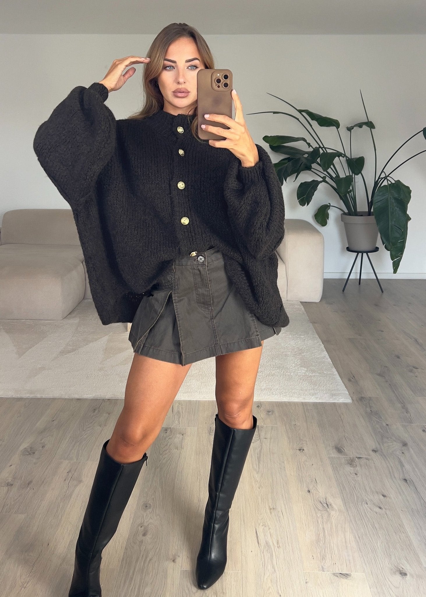 Oversize Strickjacke - NAHA
