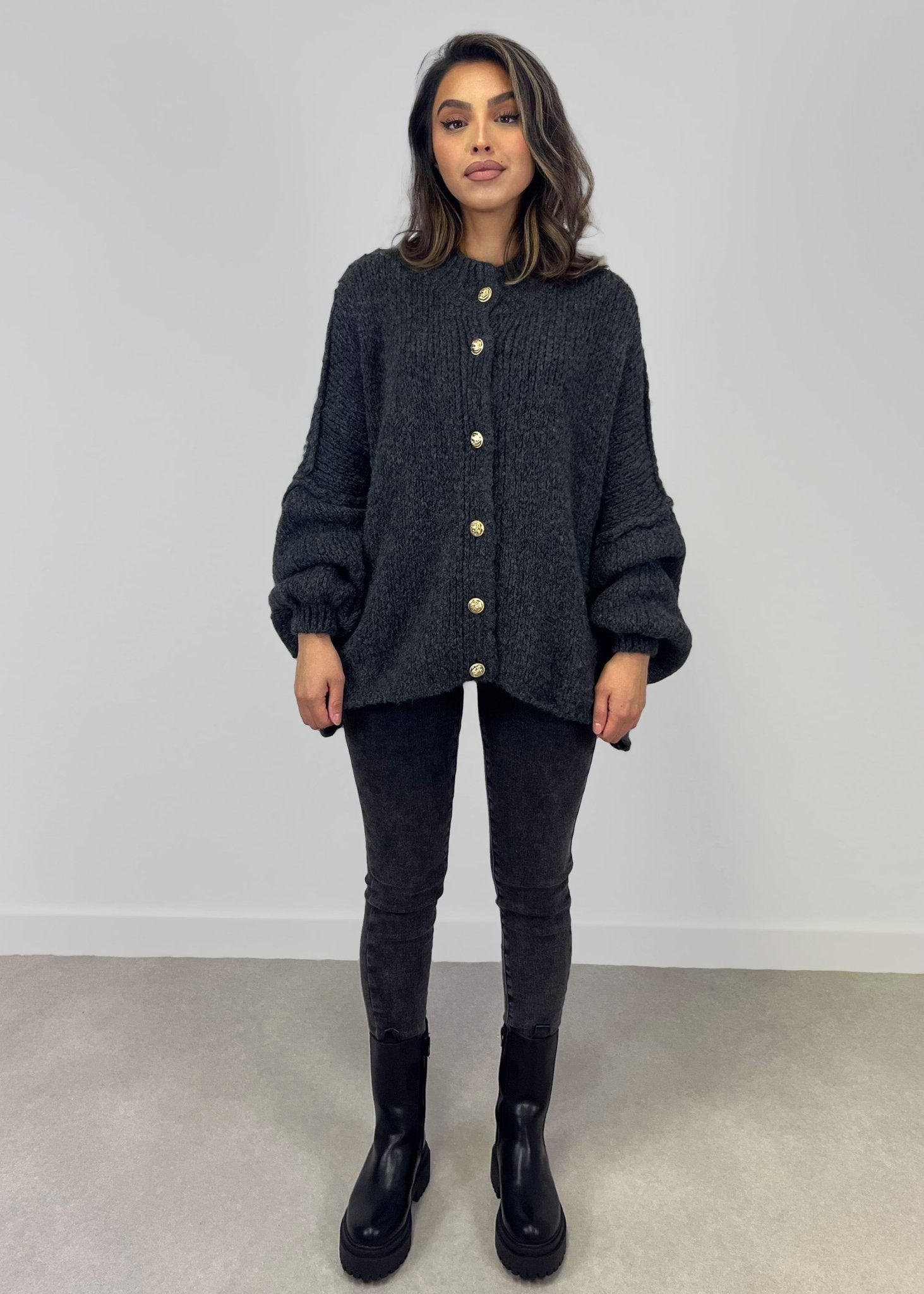 Oversize Strickjacke - NAHA