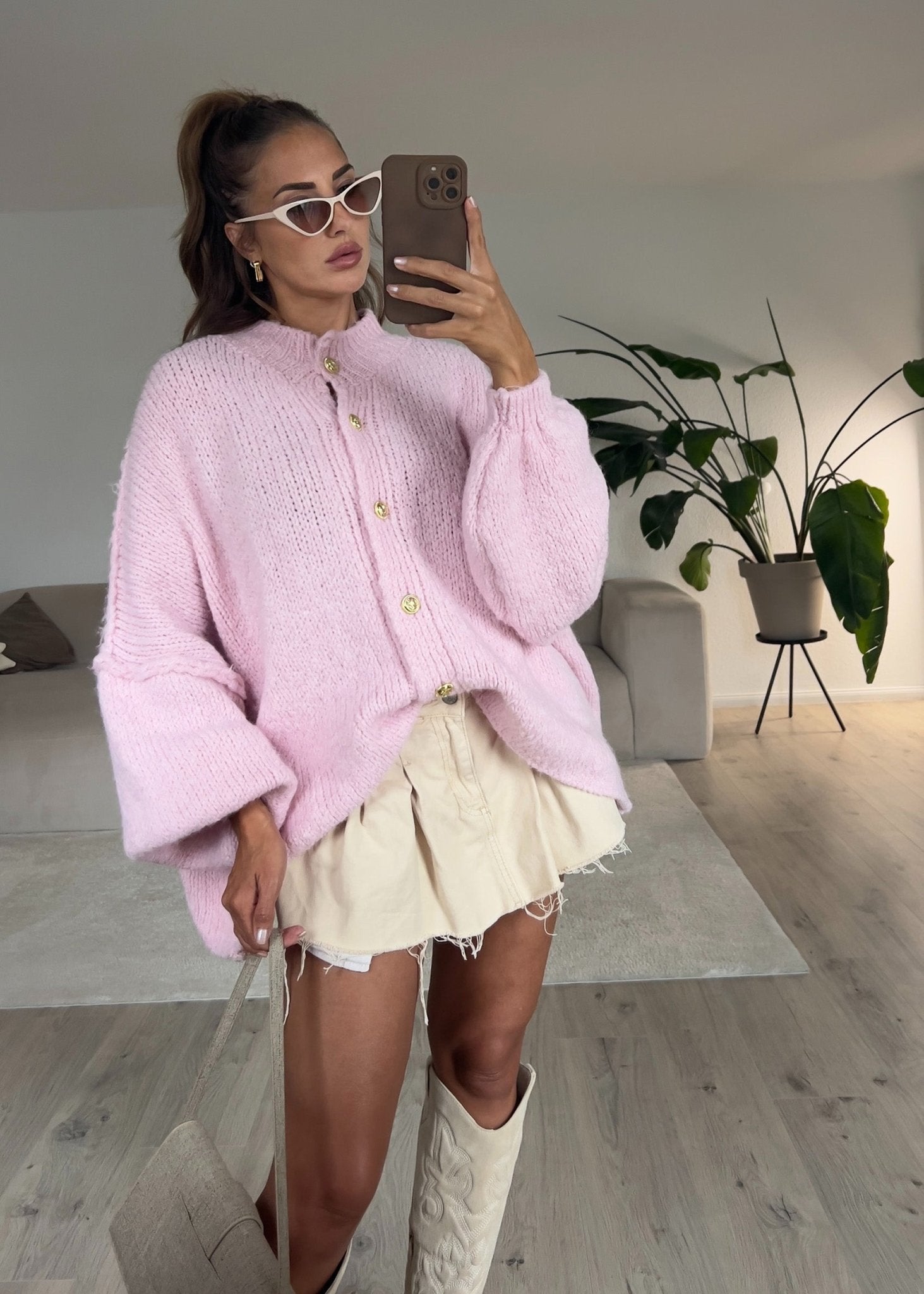 Oversize Strickjacke - NAHA