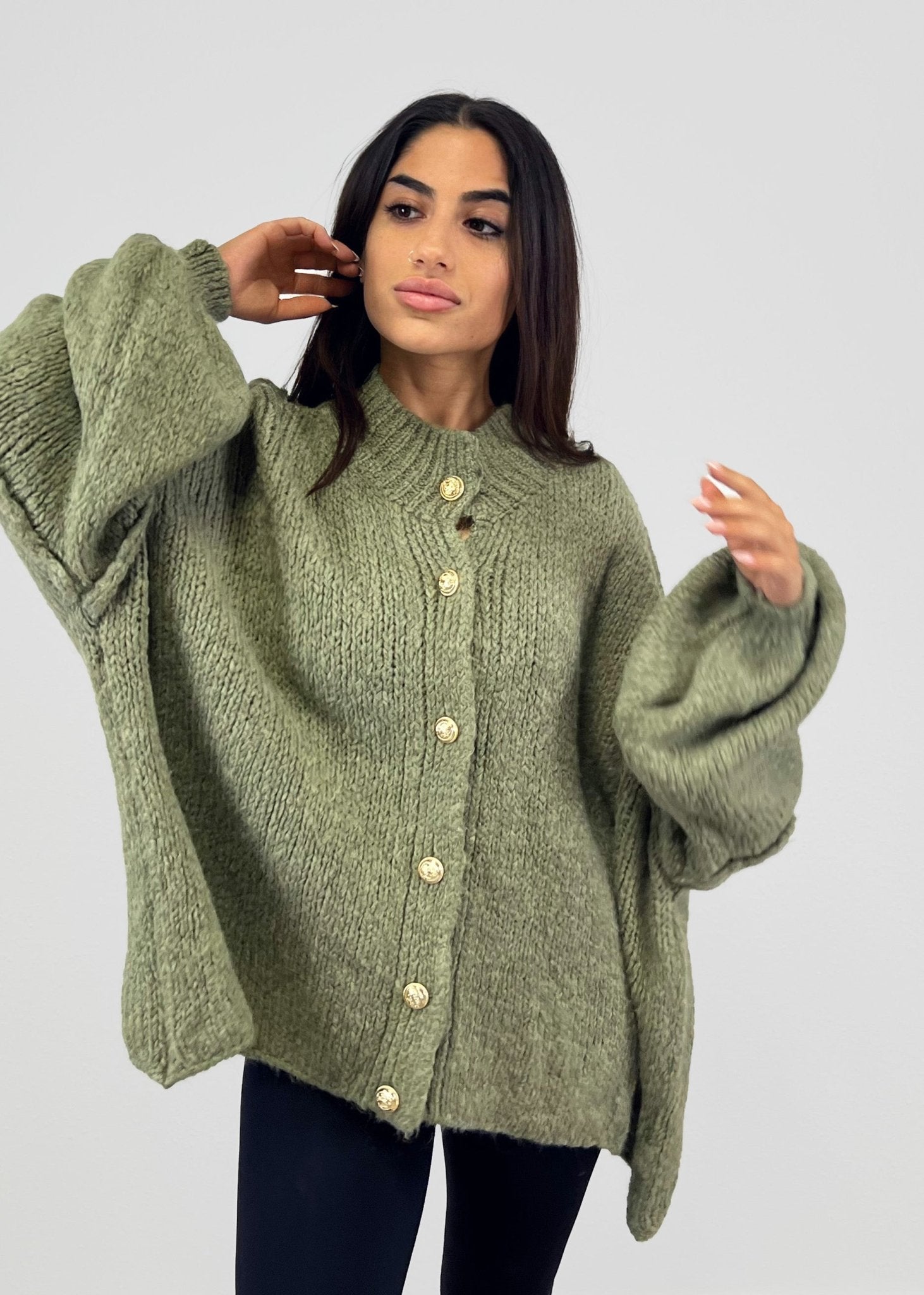 Oversize Strickjacke - NAHA