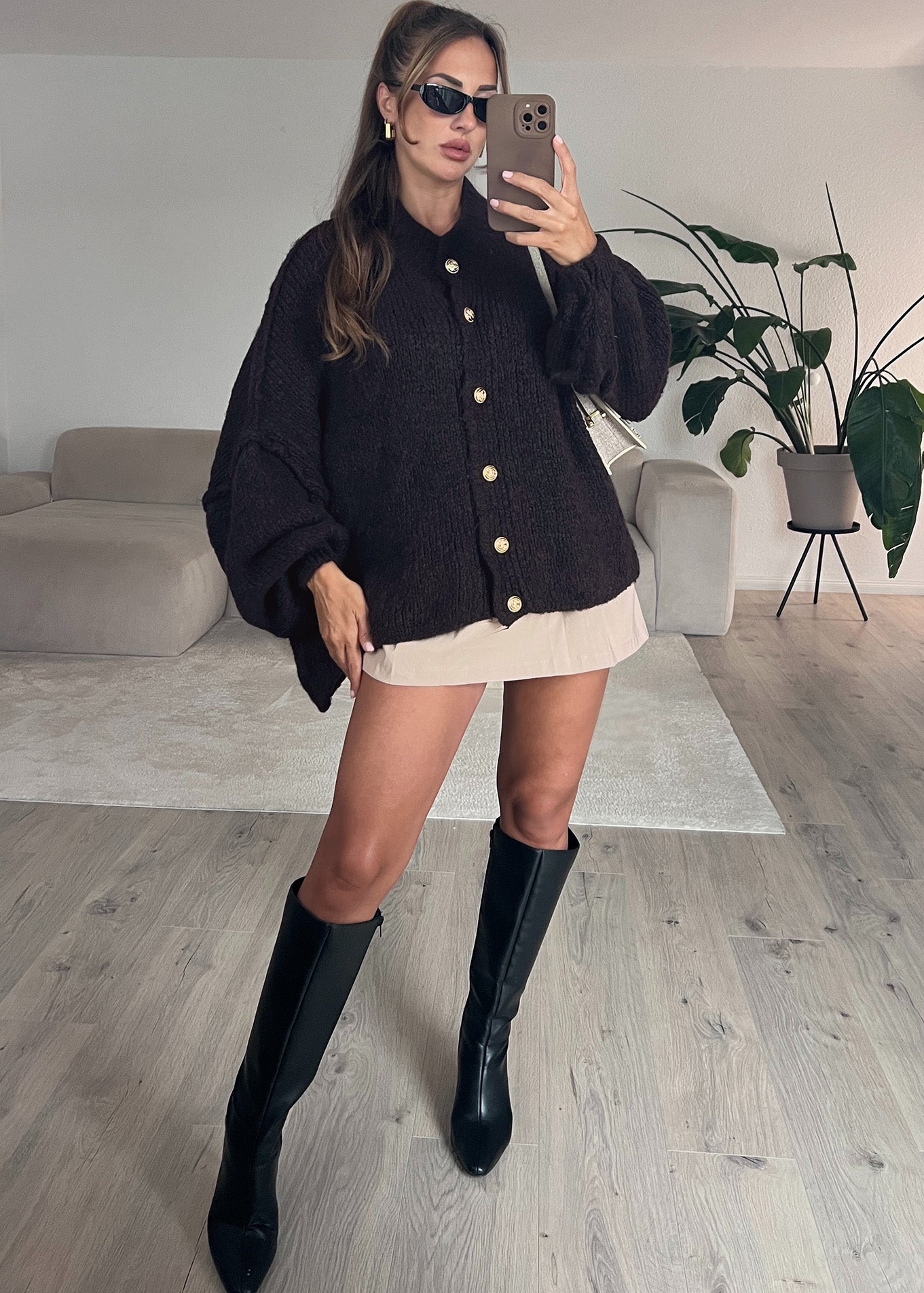 Oversize Strickjacke - NAHA
