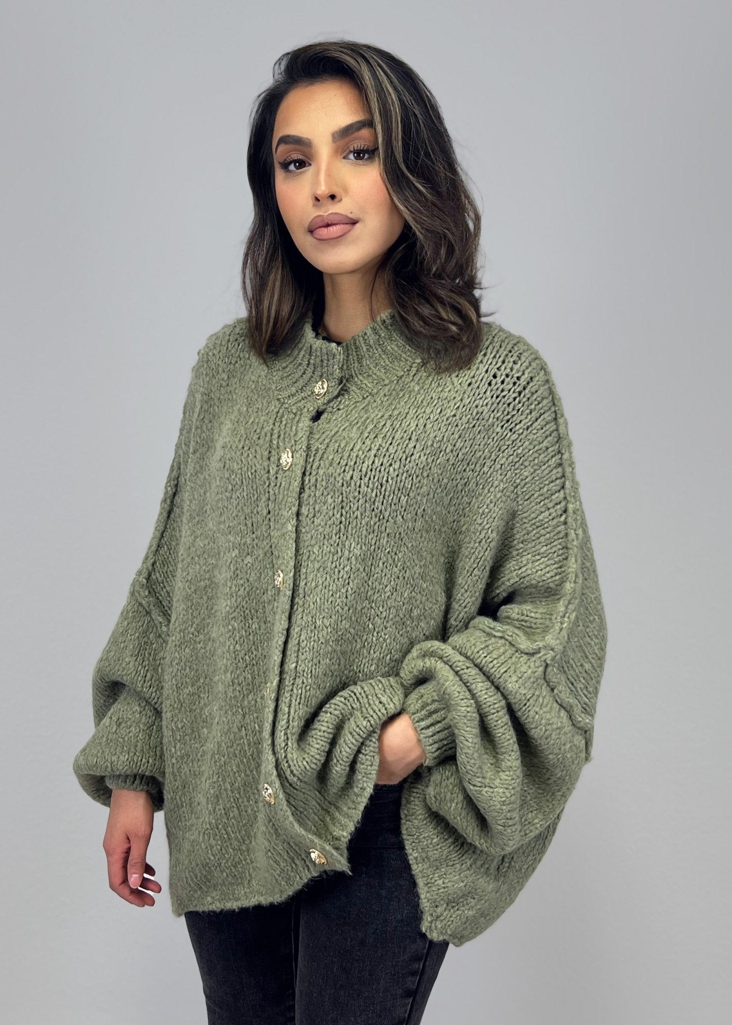 Oversize Strickjacke - NAHA
