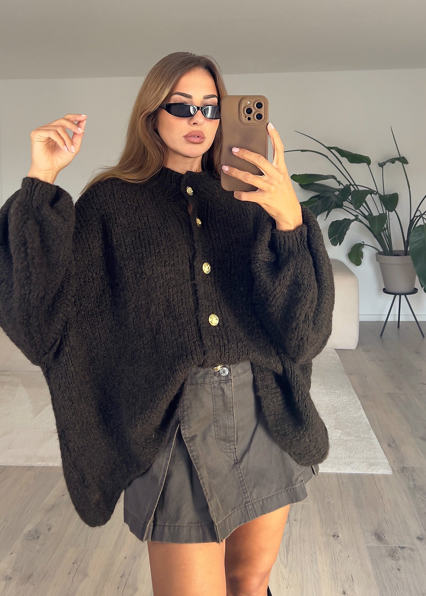Oversize Strickjacke - NAHA