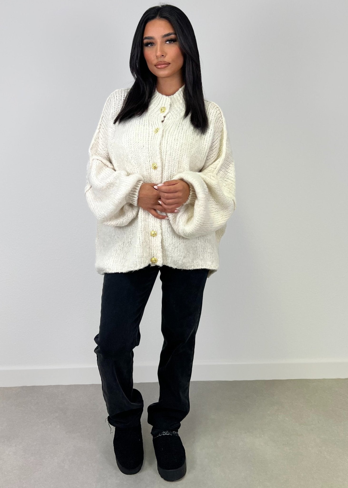 Oversize Strickjacke - NAHA