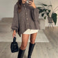 Oversize Strickjacke - NAHA