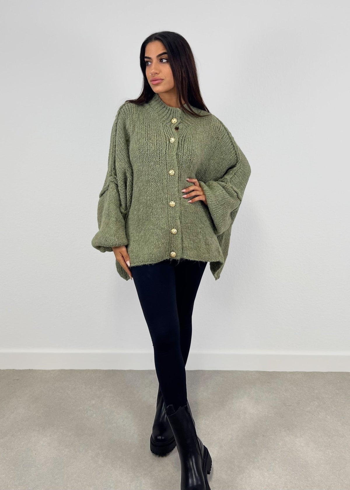Oversize Strickjacke - NAHA