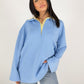 Oversize Sweatshirt mit Print - NAHA