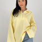 Oversize Sweatshirt mit Print - NAHA