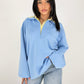 Oversize Sweatshirt mit Print - NAHA