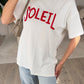 Oversized T-Shirt "SOLEIL" mit Print - NAHA