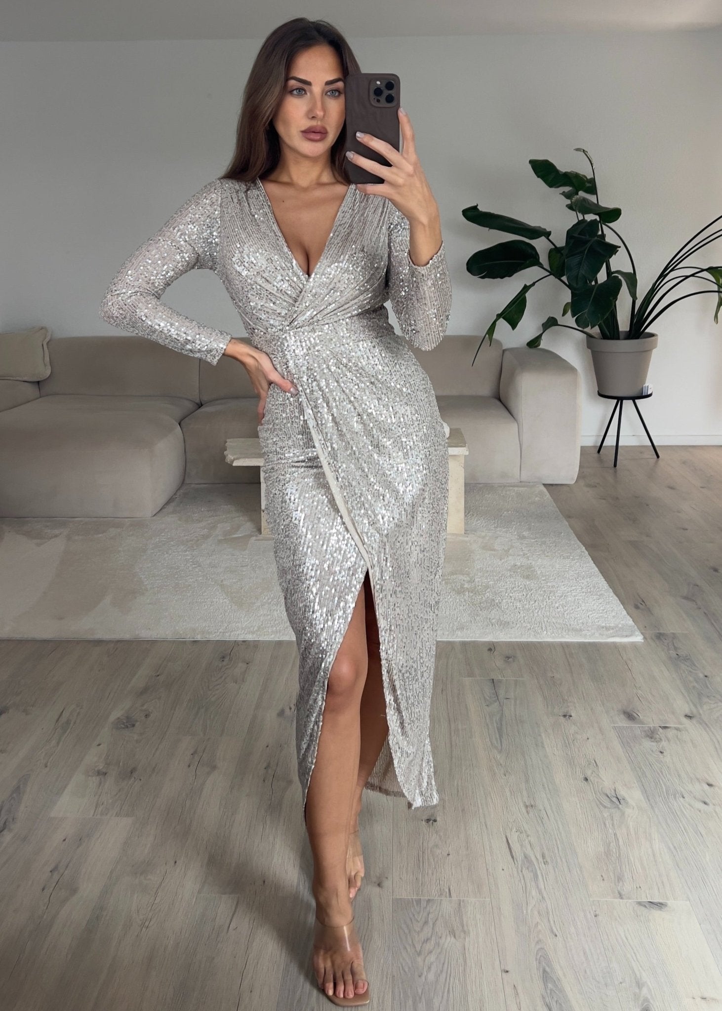 Paillettenkleid - NAHA