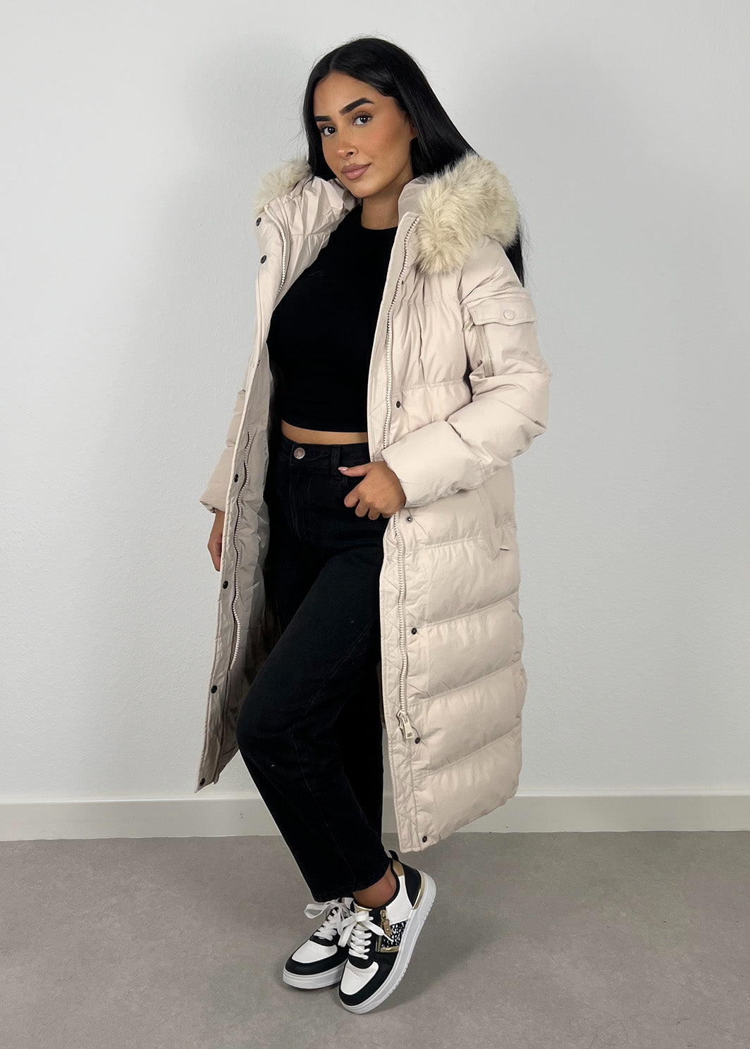 Parka mit Kunstfell - NAHA