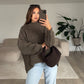 Pullover aus kuscheligem Bouclé - NAHA