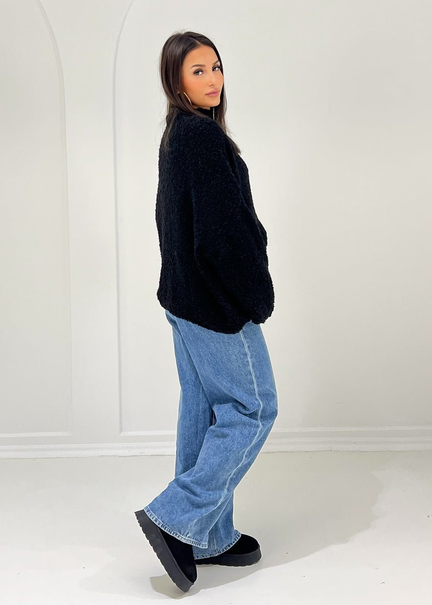 Pullover aus kuscheligem Bouclé - NAHA